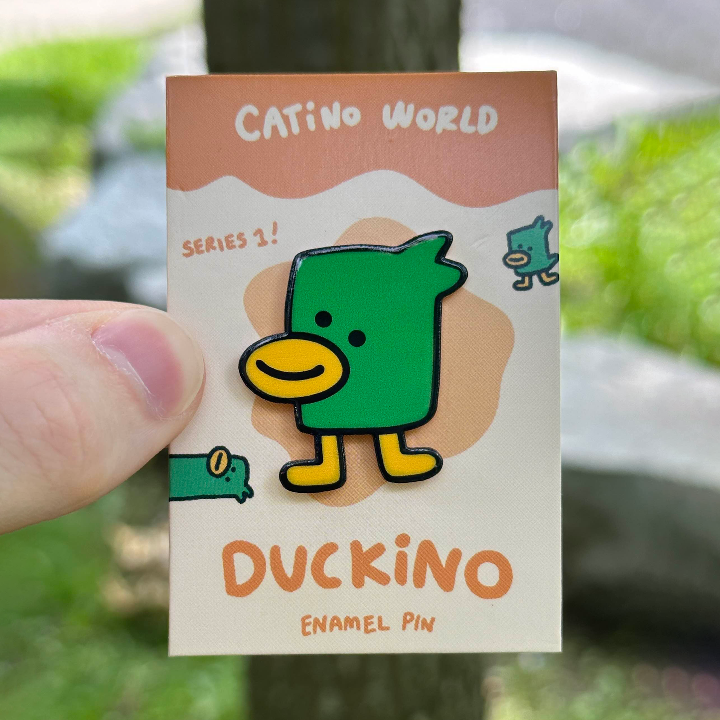 Duckino Enamel Pin