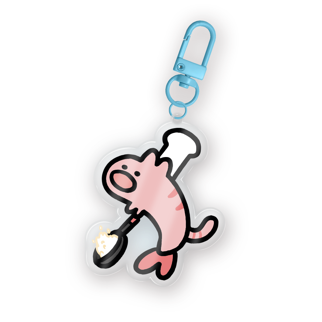 Shrimptino Keychain
