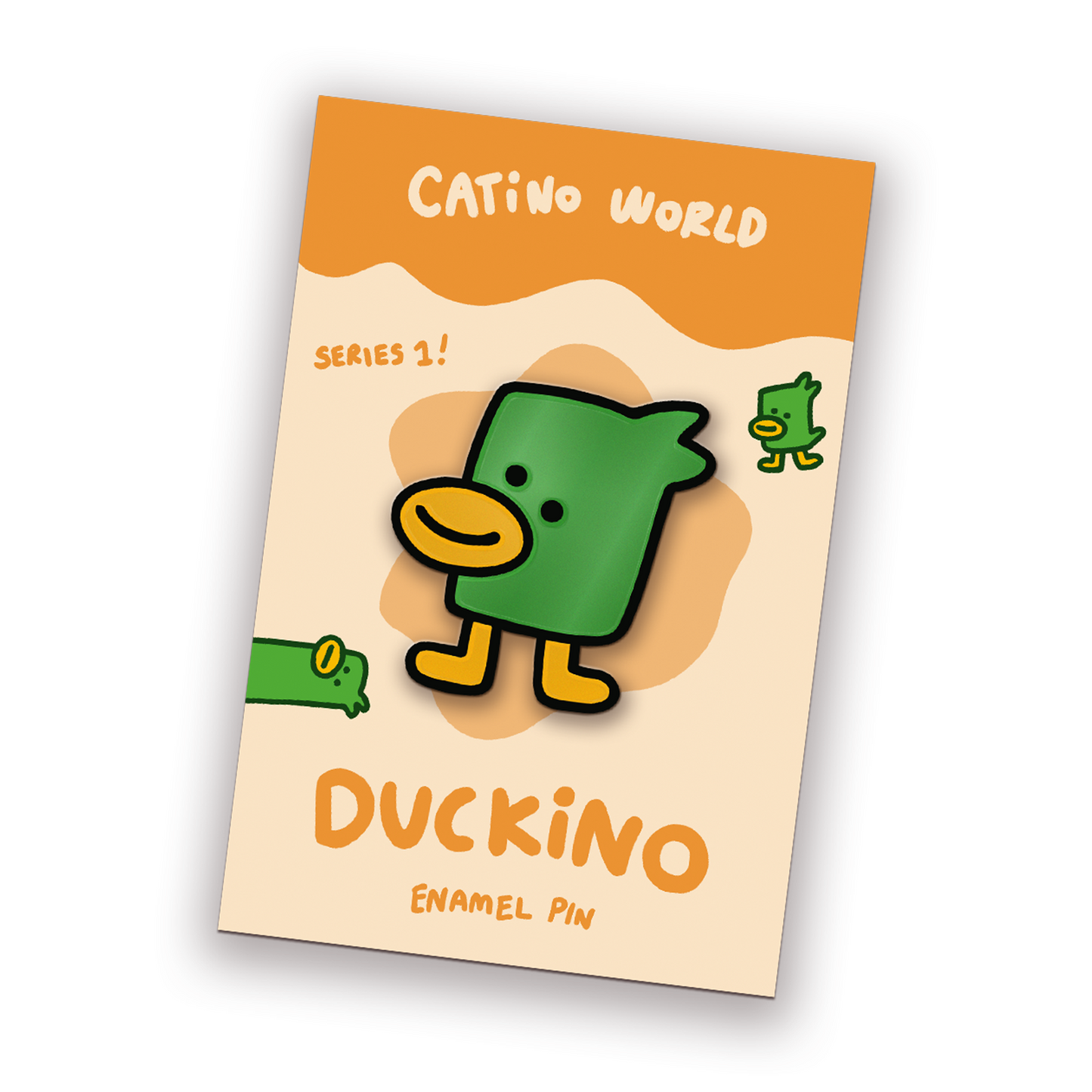 Duckino Enamel Pin