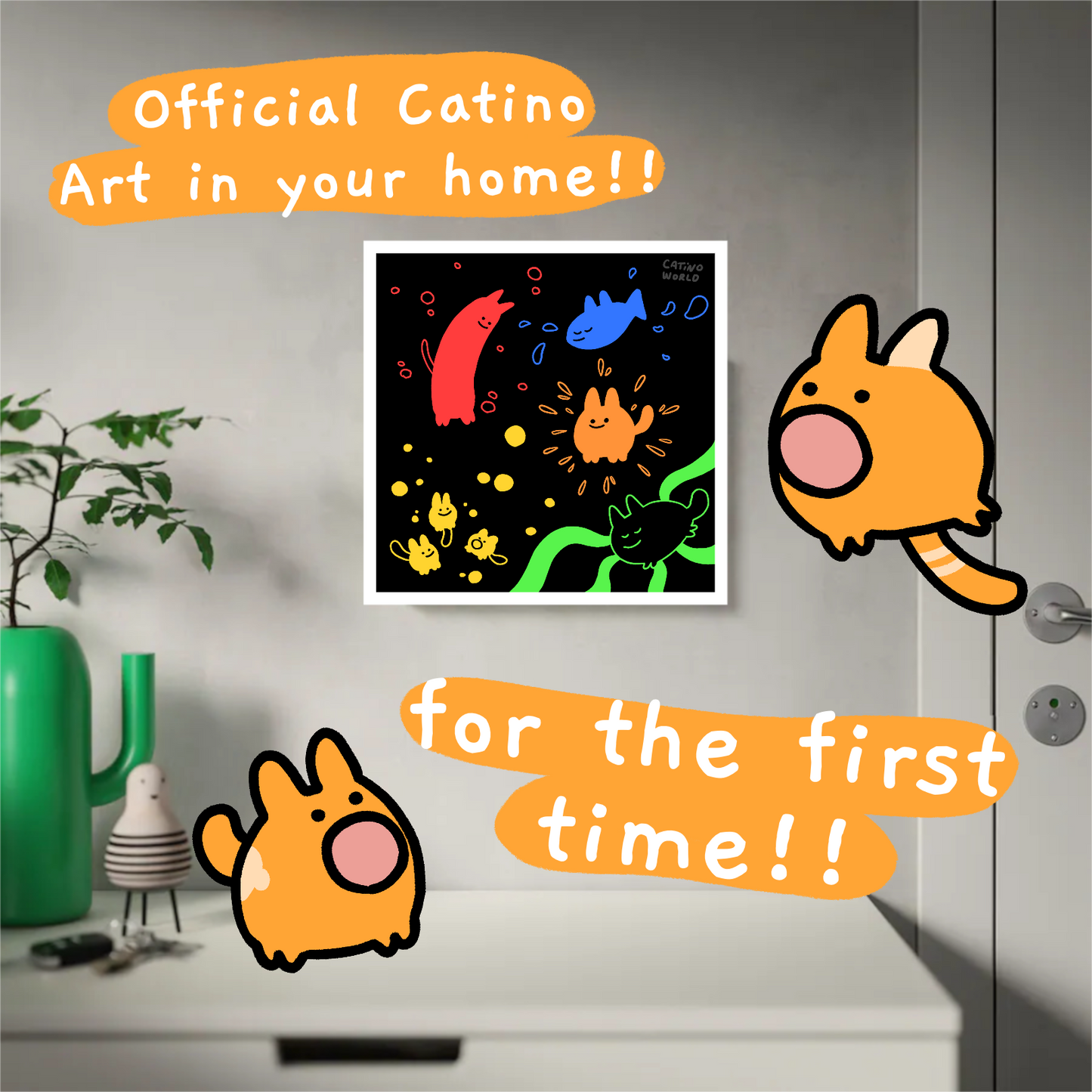Elemental Catinos Print!