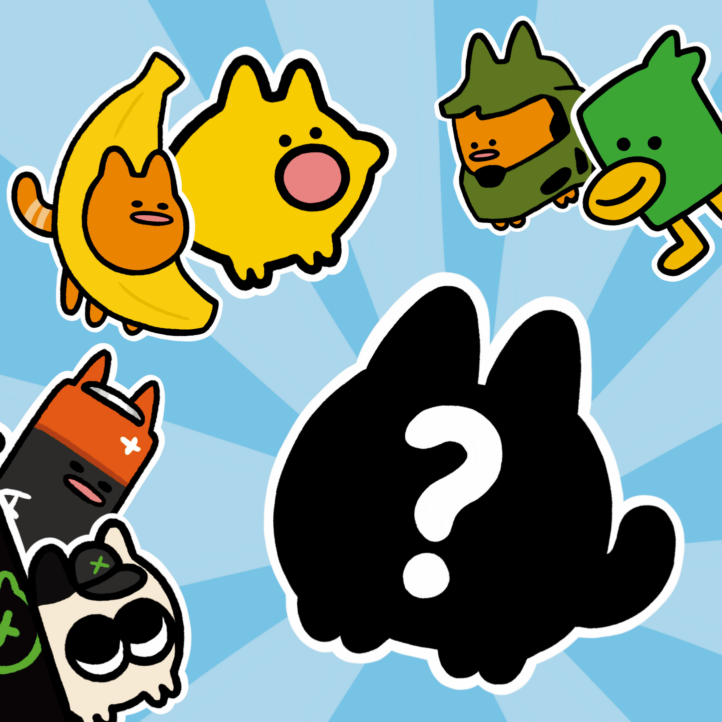 Catino MYSTERY Sticker Pack!
