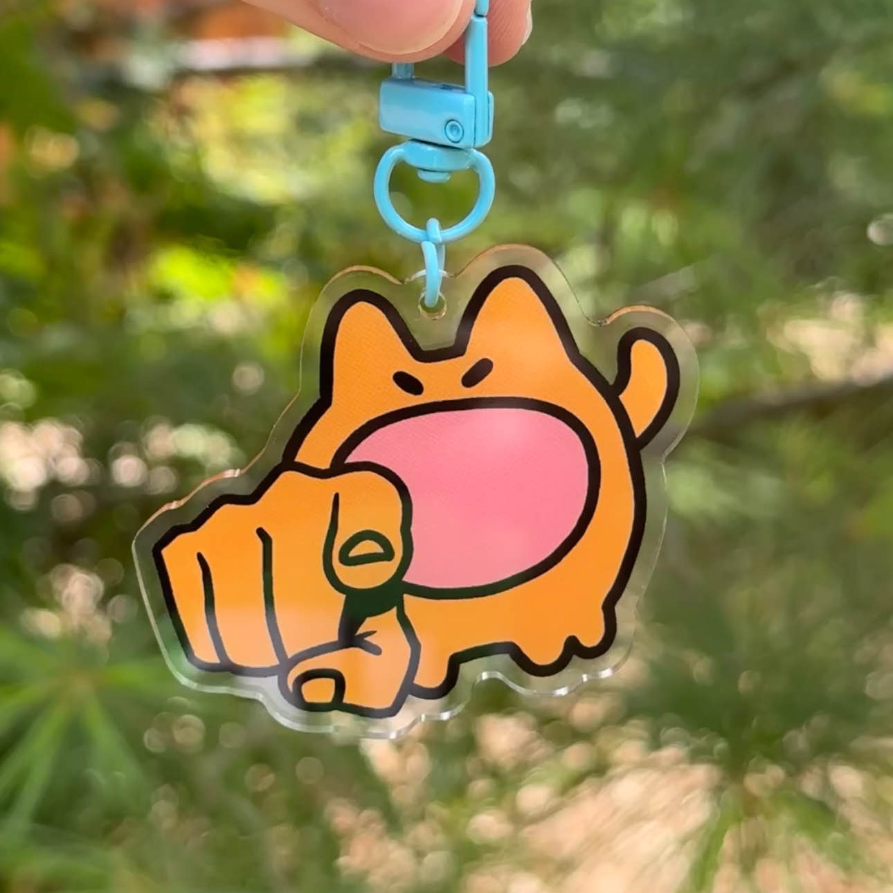 Laughing Catino Keychain