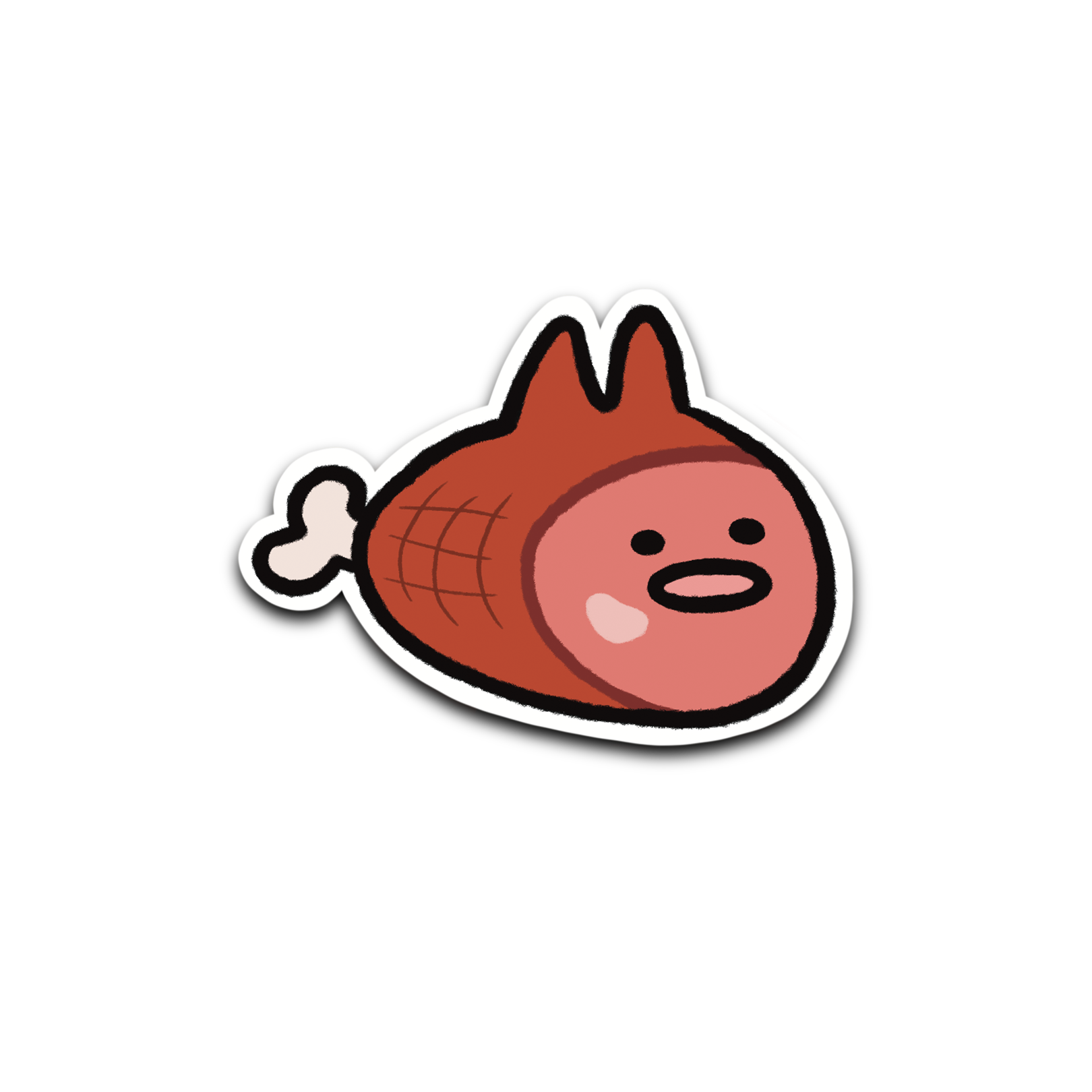 Ham Cat Sticker! | 3 Inch Vinyl Sticker – Catino World