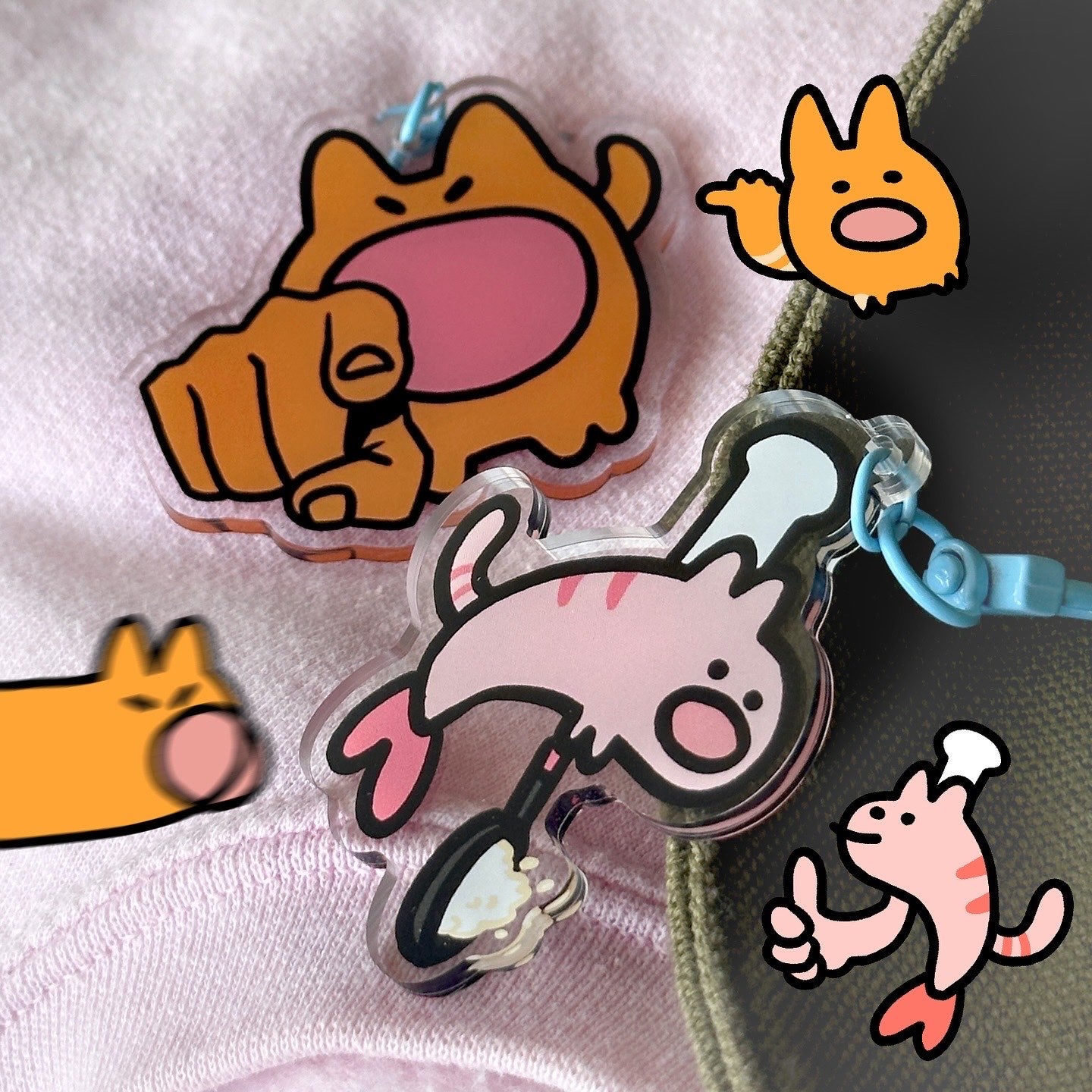 Catino Keychain 2 pack!